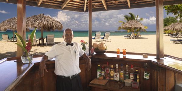 A luxury hotel scene highlighting frustration with bad service, crowded spaces, and disrupted fine dining experiences