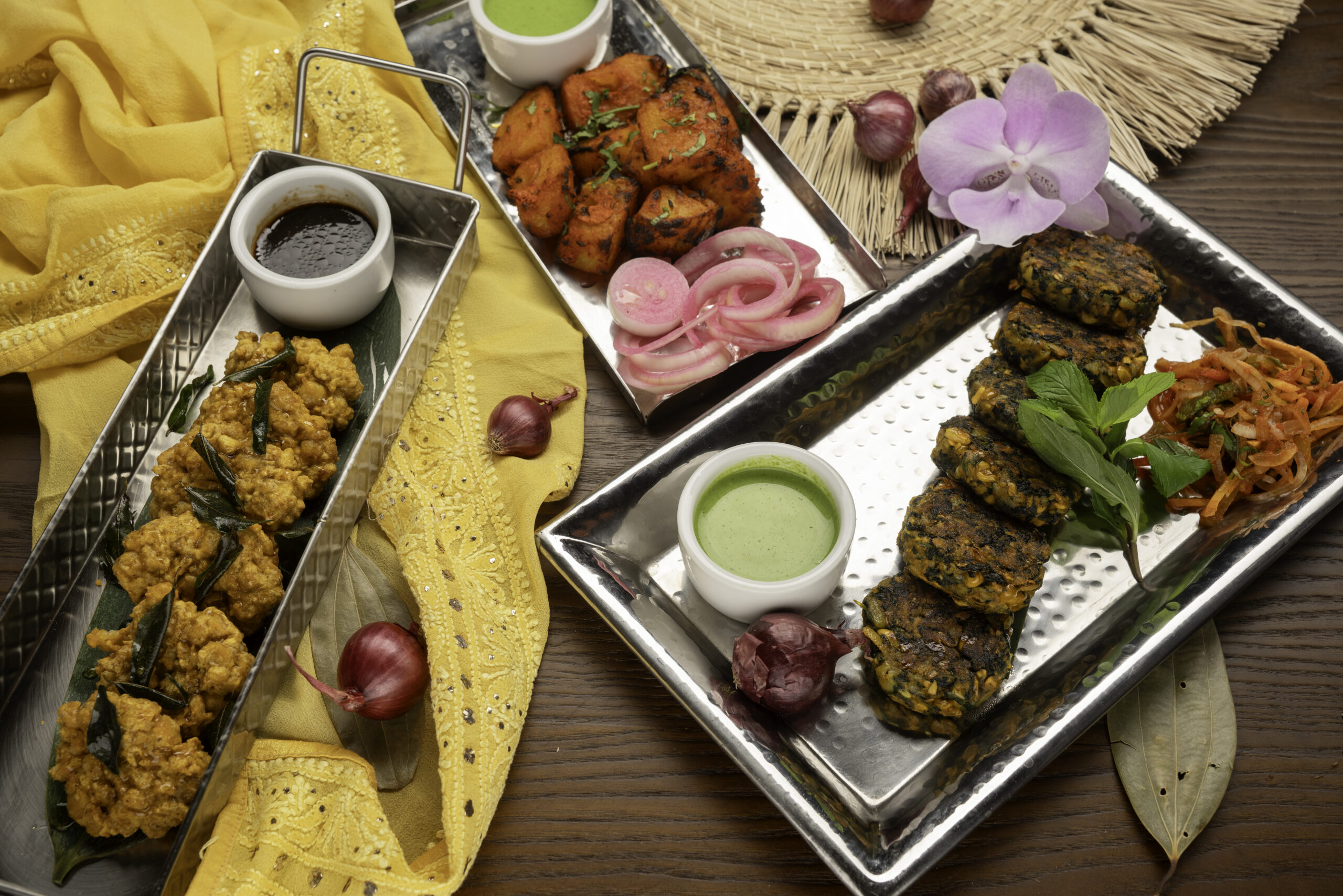 Dishes of Mystic Thai Jamaica.