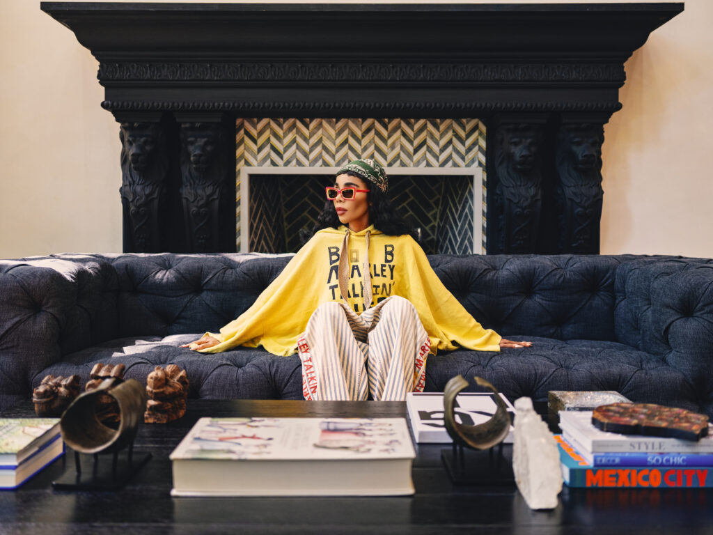 Cedella Marley portrait for OCEAN Style feature