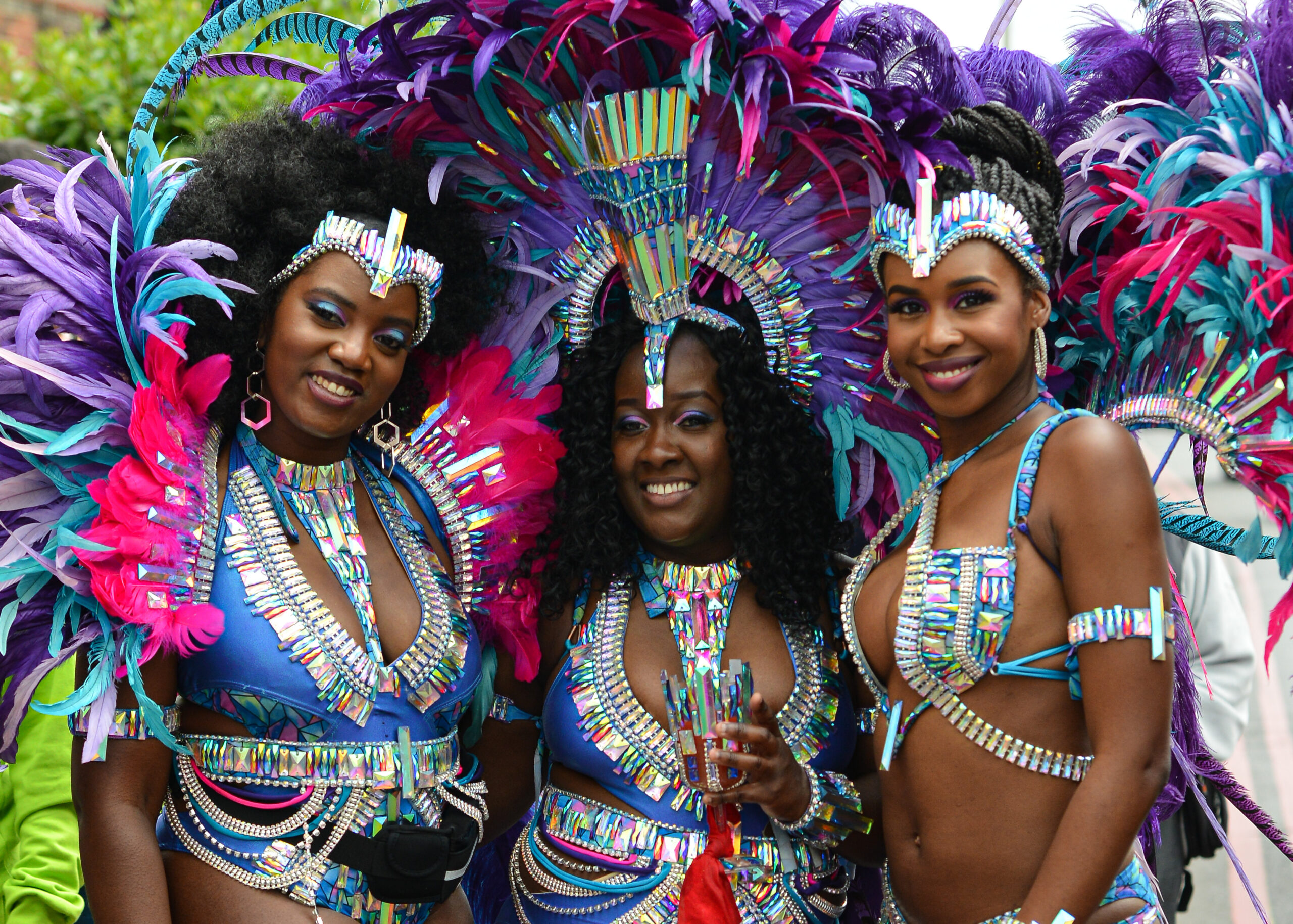 Playing mas Trinidad