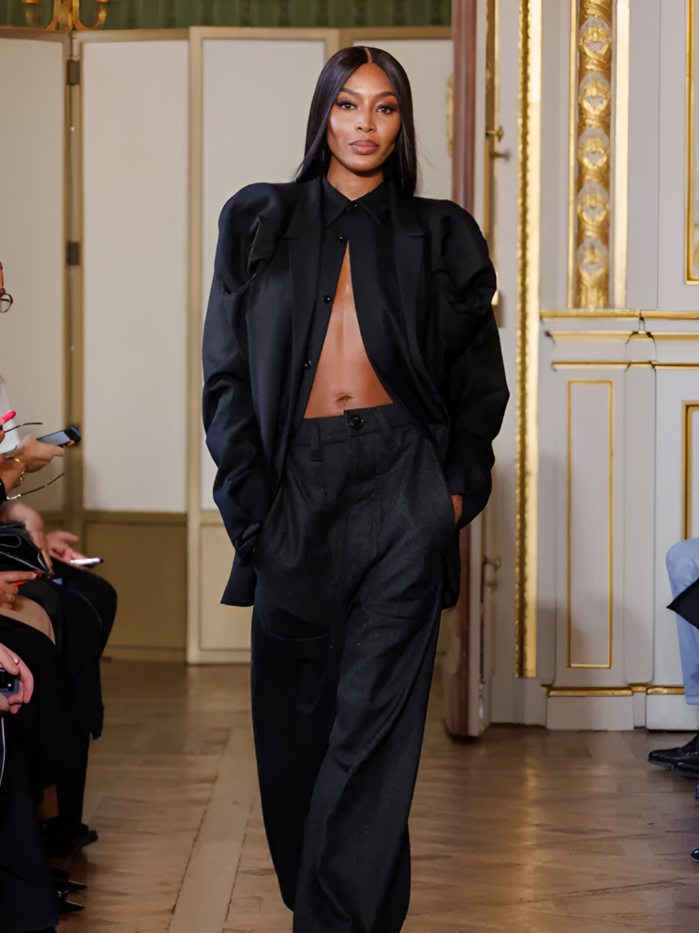 Torishéju Dumi sculptural runway look by Caribbean diaspora designer