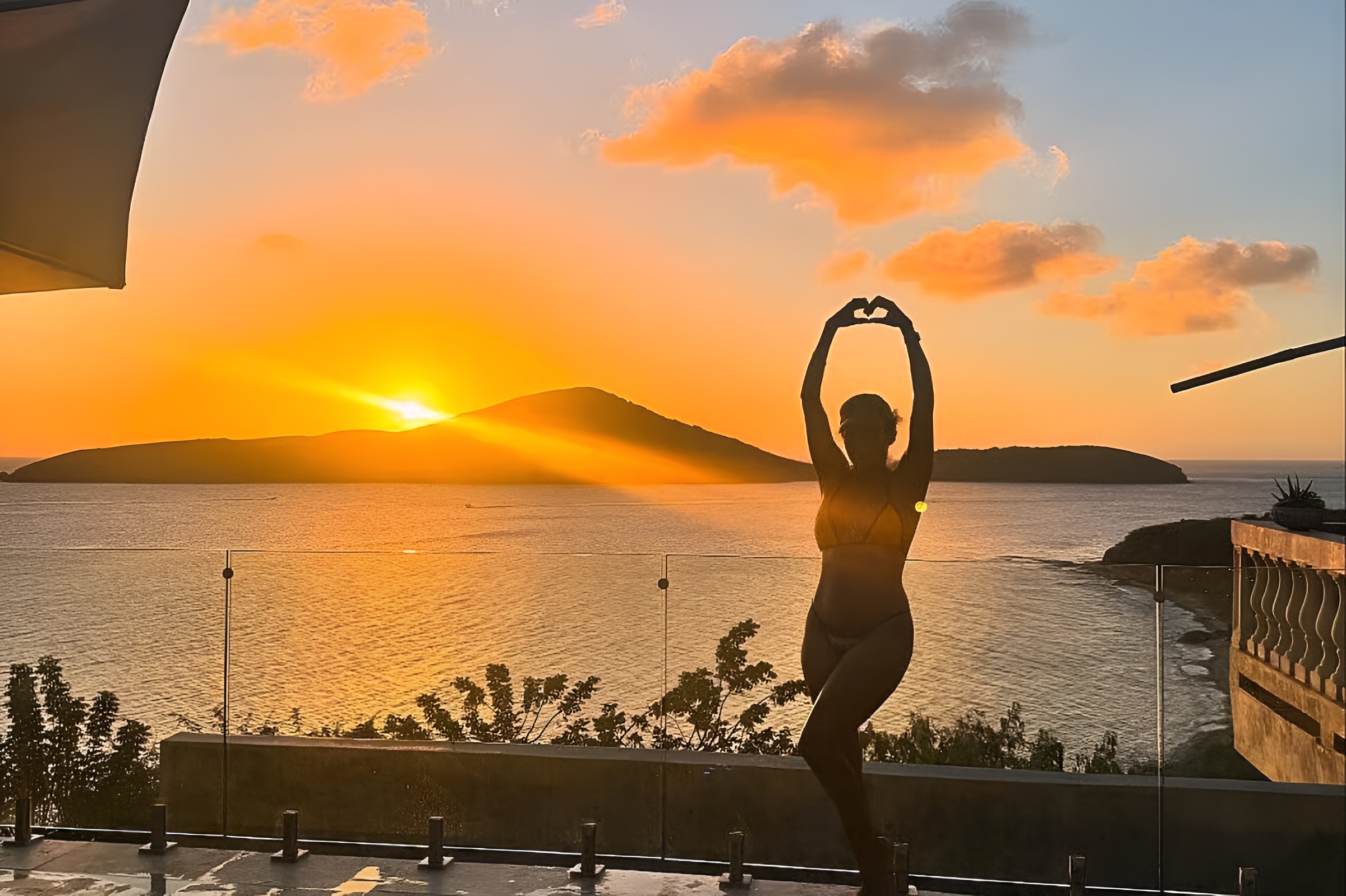 beach meditation and yoga representing Caribbean wellness lifestyle