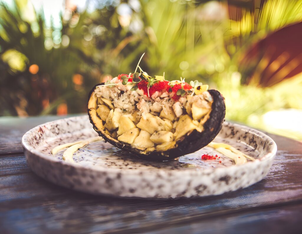 modern breadfruit dish in contemporary Caribbean cuisine