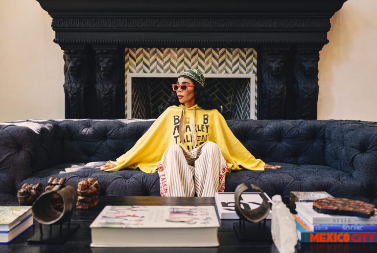 Cedella Marley portrait for OCEAN Style feature