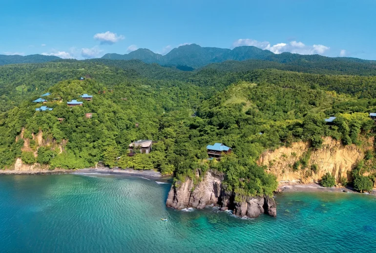 A modern Caribbean lifestyle scene reflecting calm, balanced living and an intentional life aesthetic